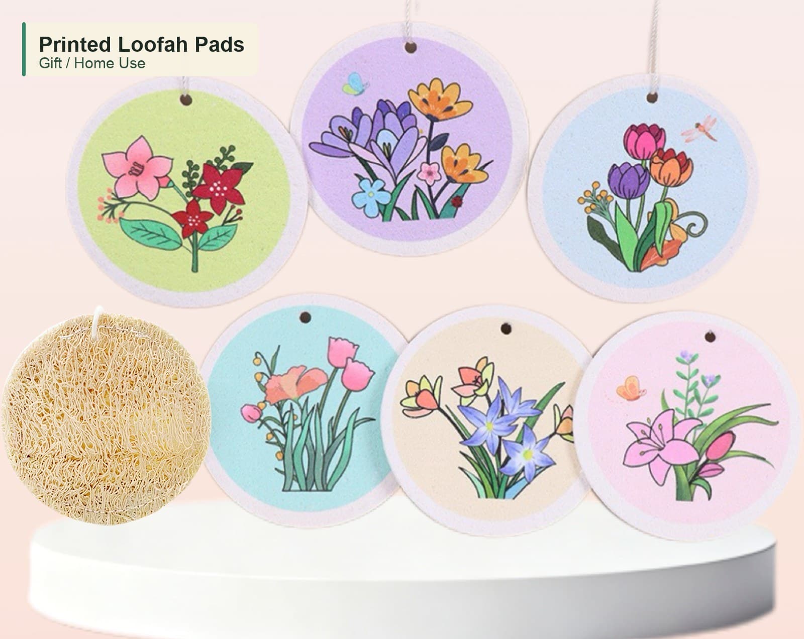 Private Label Loofah Sourcing loofah order confirmation preview