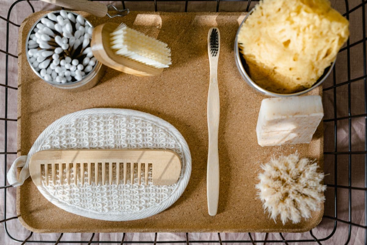 Aperçu du produit éponge de bain en luffa naturel